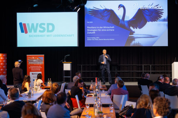WSD und Blue Risk IQ beim BVMW-Wirtschaftstreffen 2025 in Potsdam